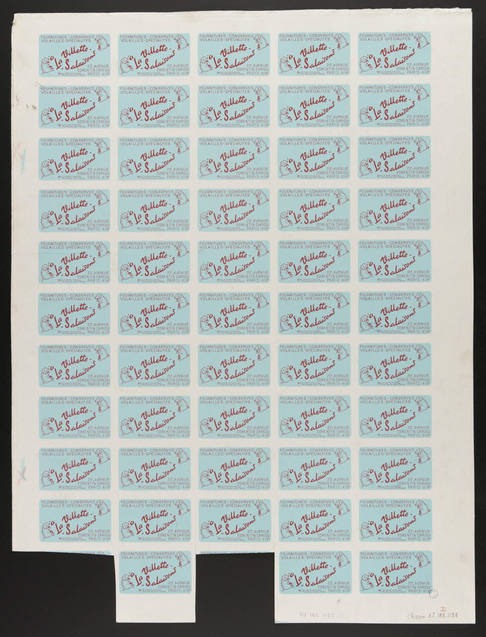 estampe Cartes 1967.185.1133 Photo