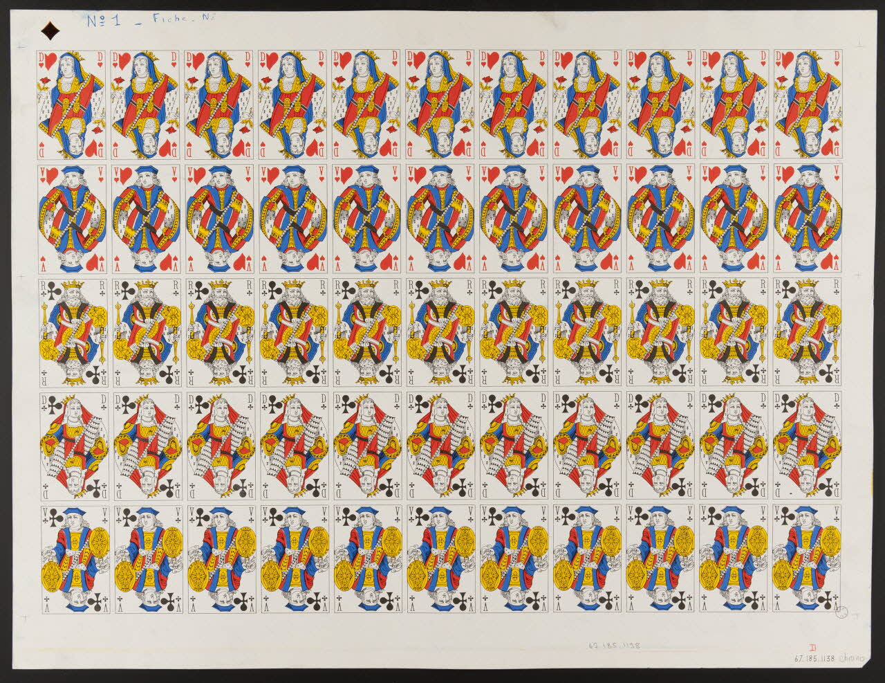 estampe Cartes à jouer 1967.185.1138 Photo