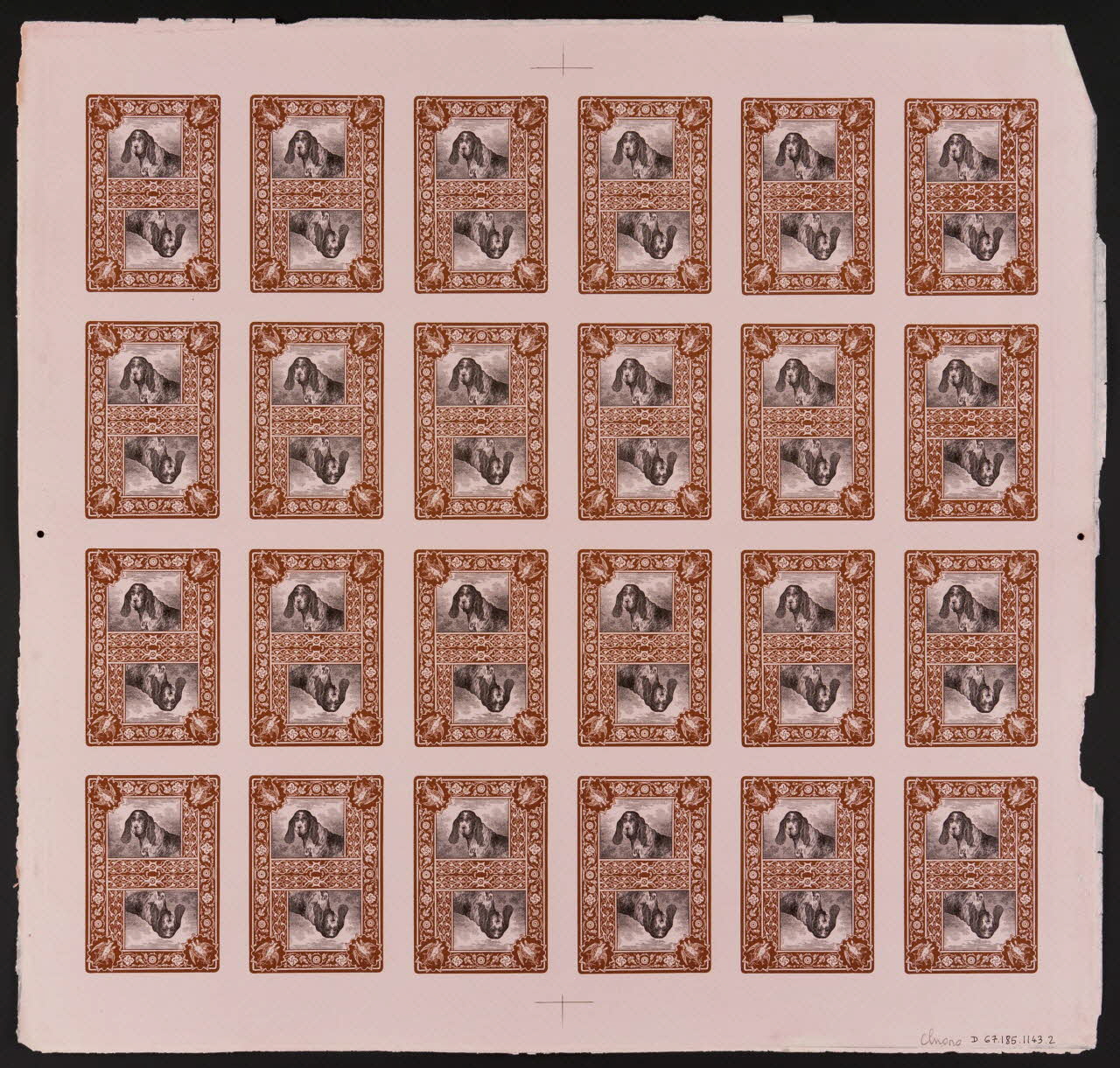 estampe Cartes à jouer 1967.185.1143.2 Photo