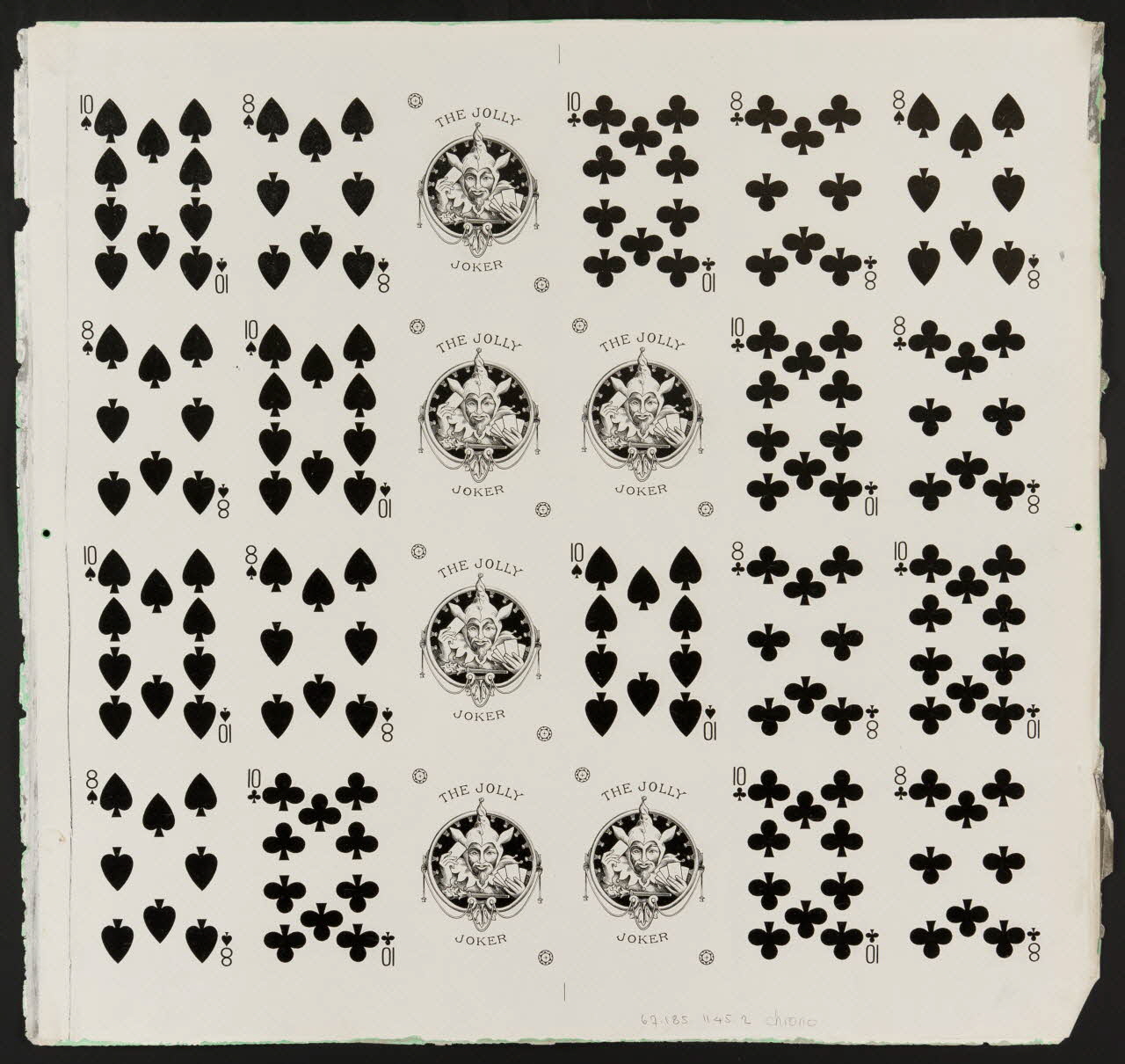 estampe Cartes à jouer 1967.185.1145.2 Photo