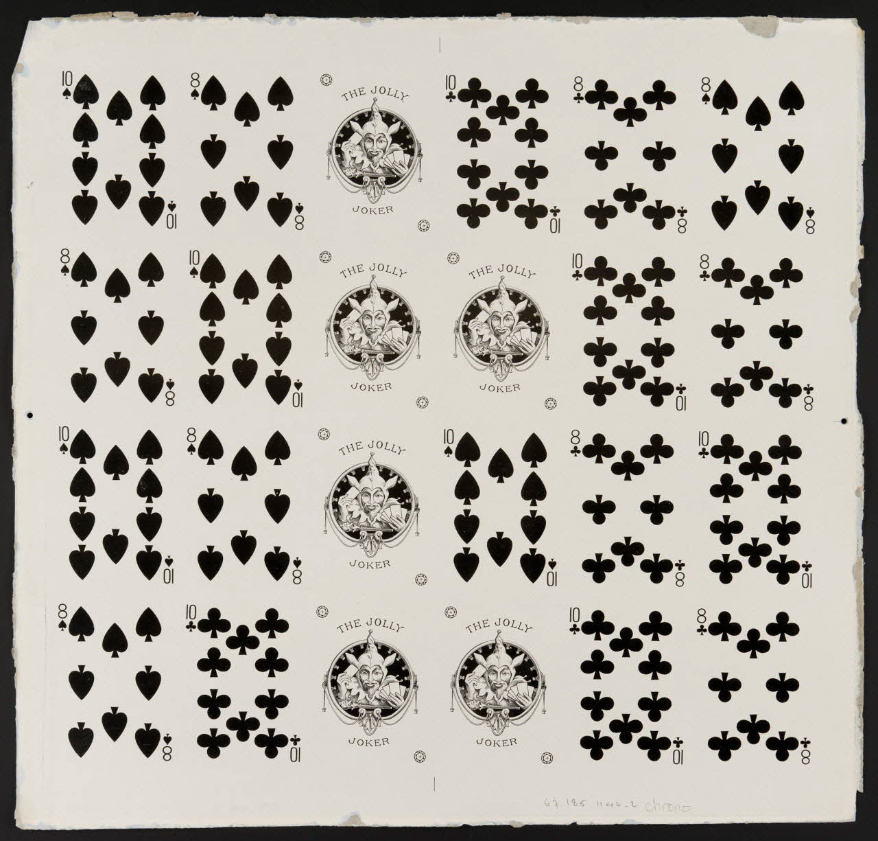 estampe Cartes à jouer 1967.185.1146.2 Photo
