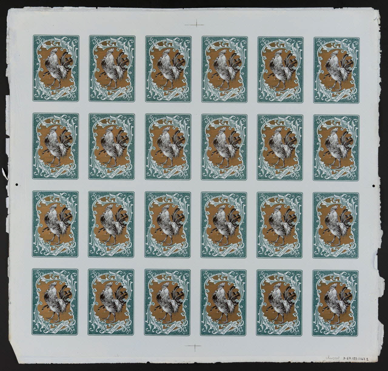 estampe Cartes à jouer 1967.185.1147.2 Photo