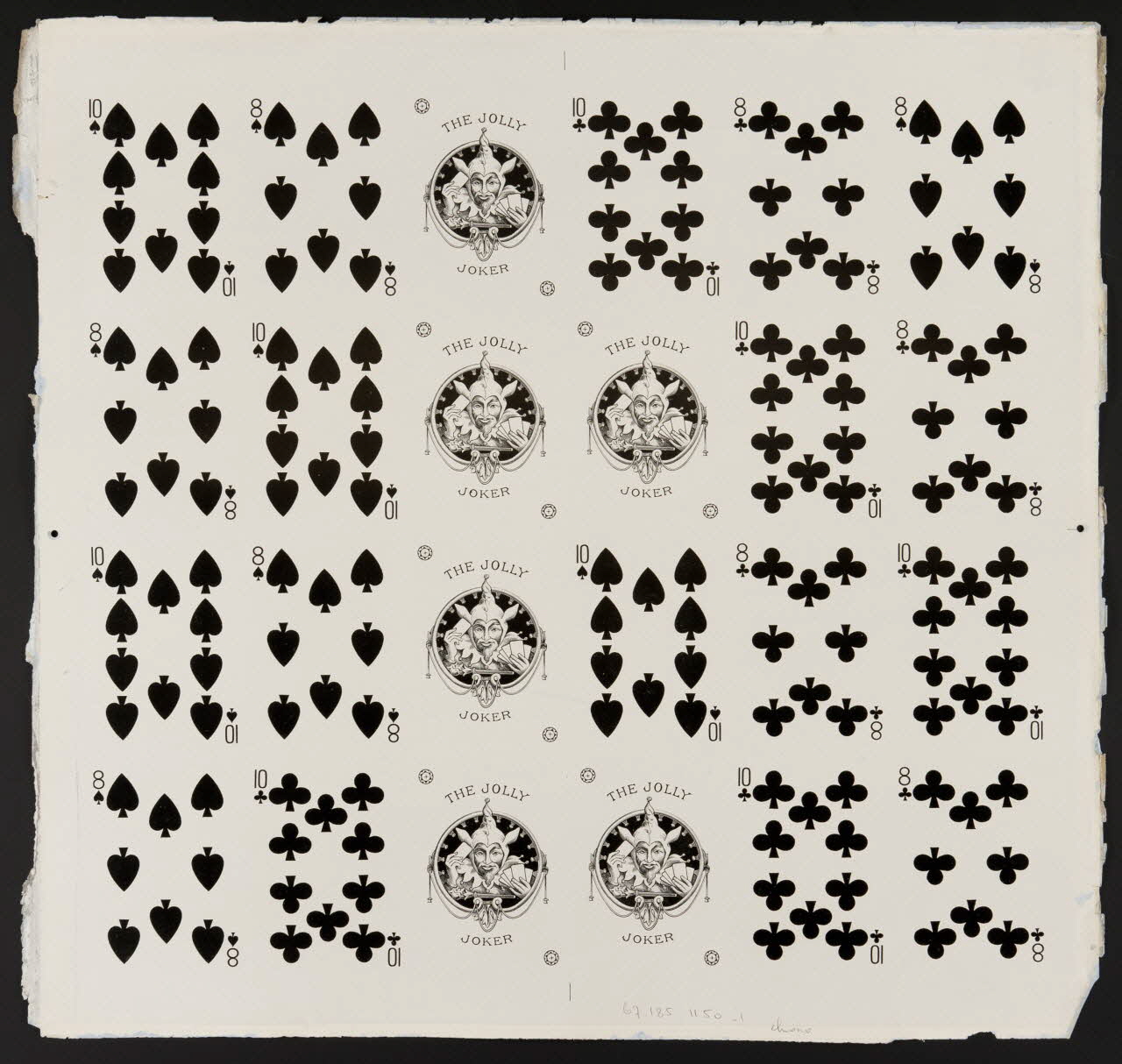 estampe Cartes à jouer 1967.185.1150.1 Photo