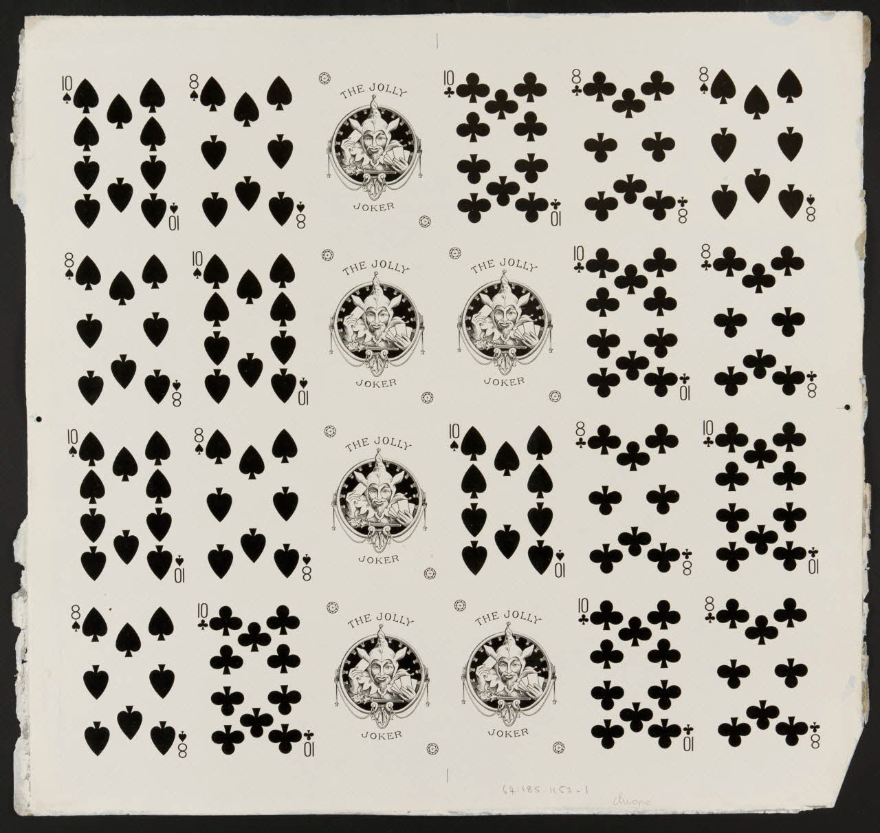 estampe Cartes à jouer 1967.185.1153.1 Photo