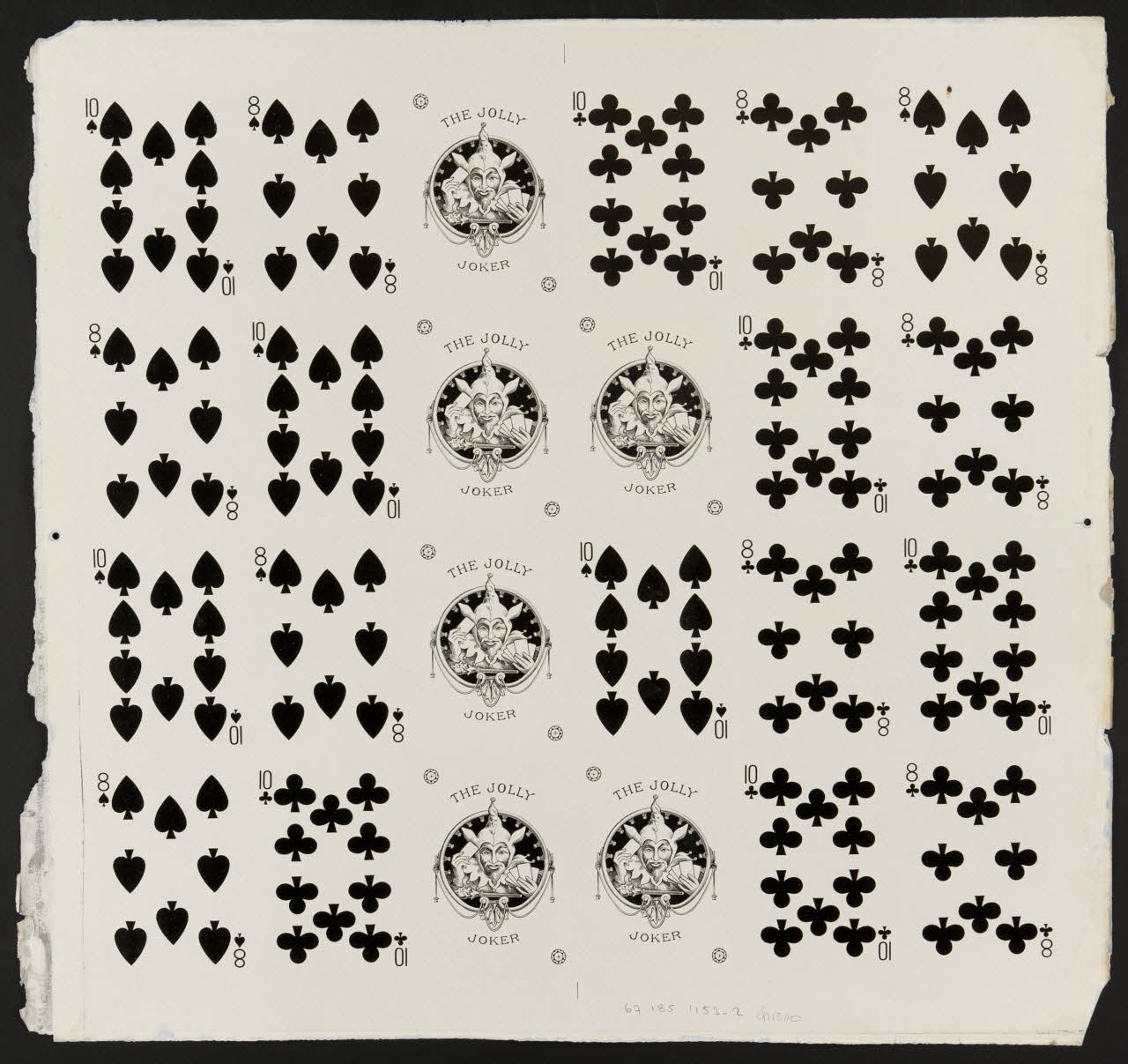 estampe Cartes à jouer 1967.185.1153.2 Photo