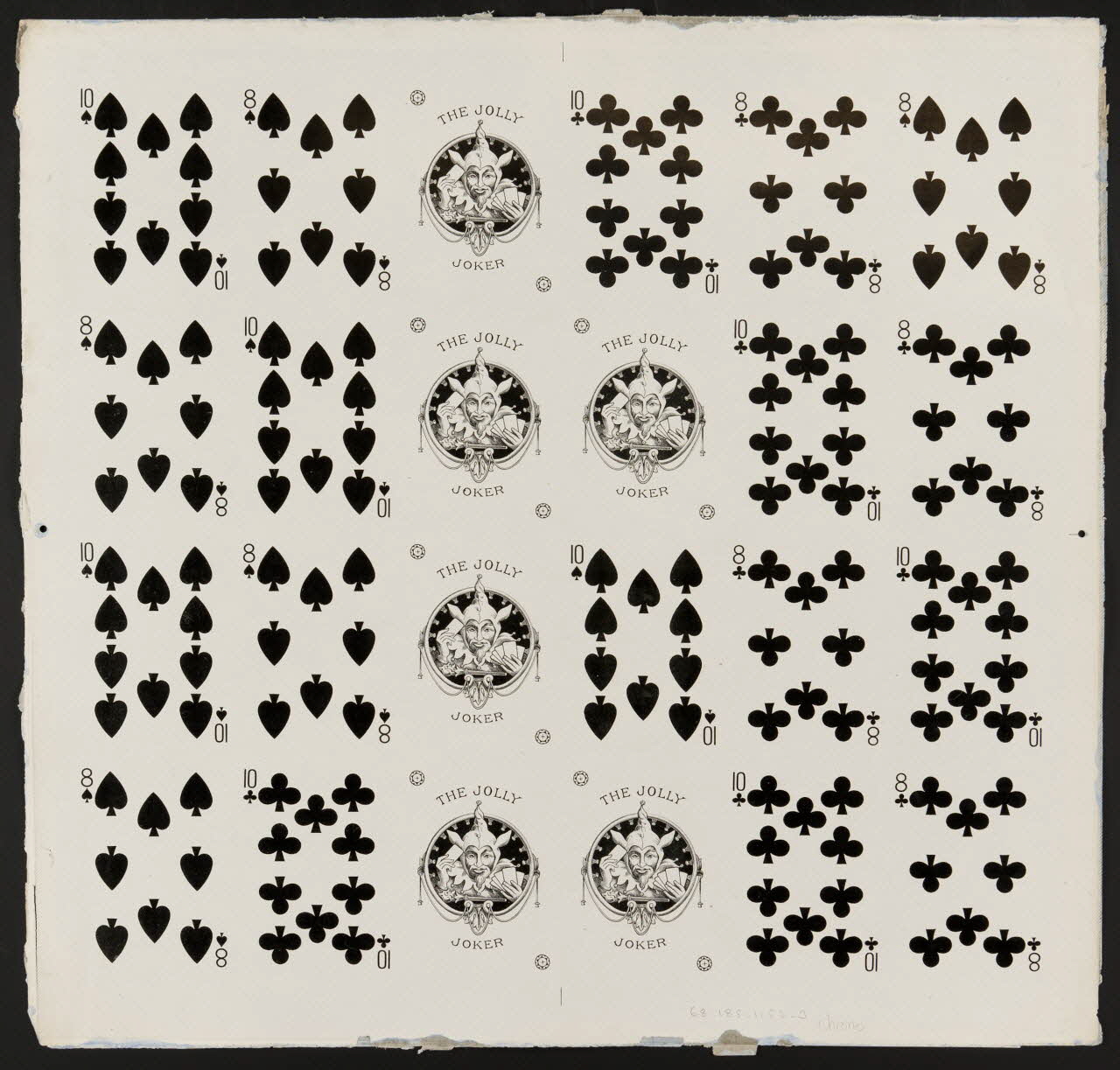 estampe Cartes à jouer 1967.185.1153.3 Photo