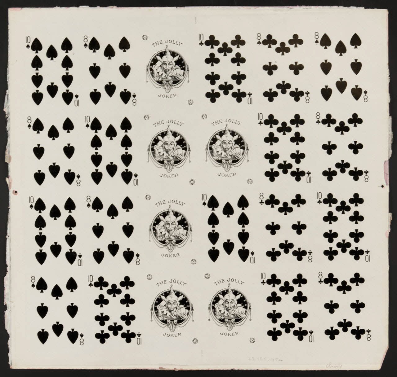 estampe Cartes à jouer 1967.185.1154 Photo