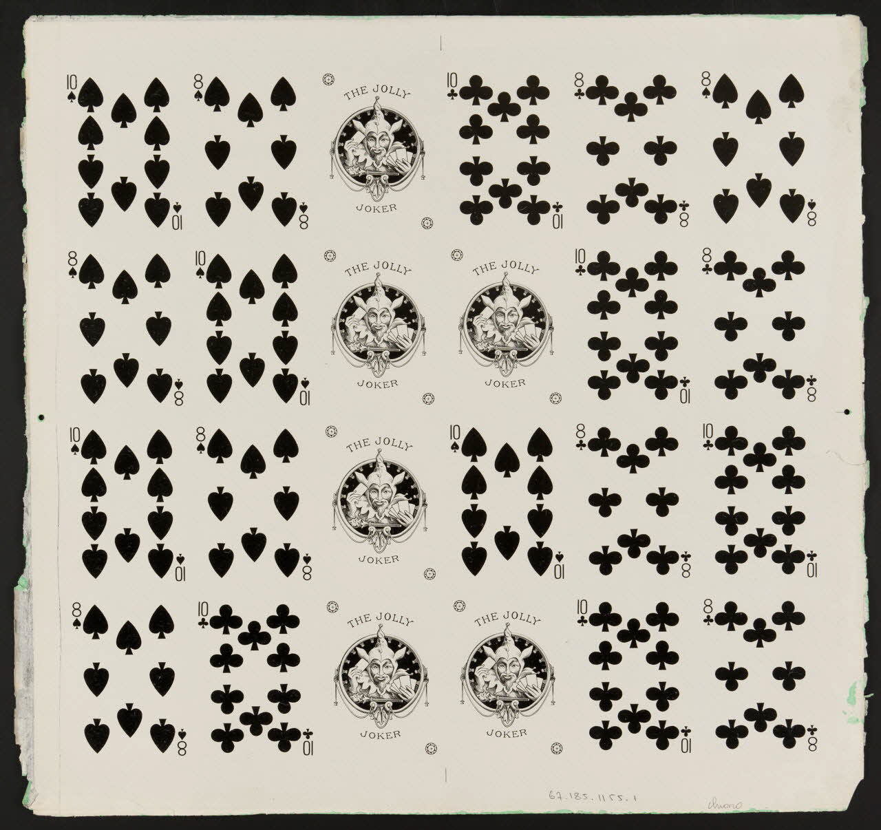 estampe Cartes à jouer 1967.185.1155.1 Photo