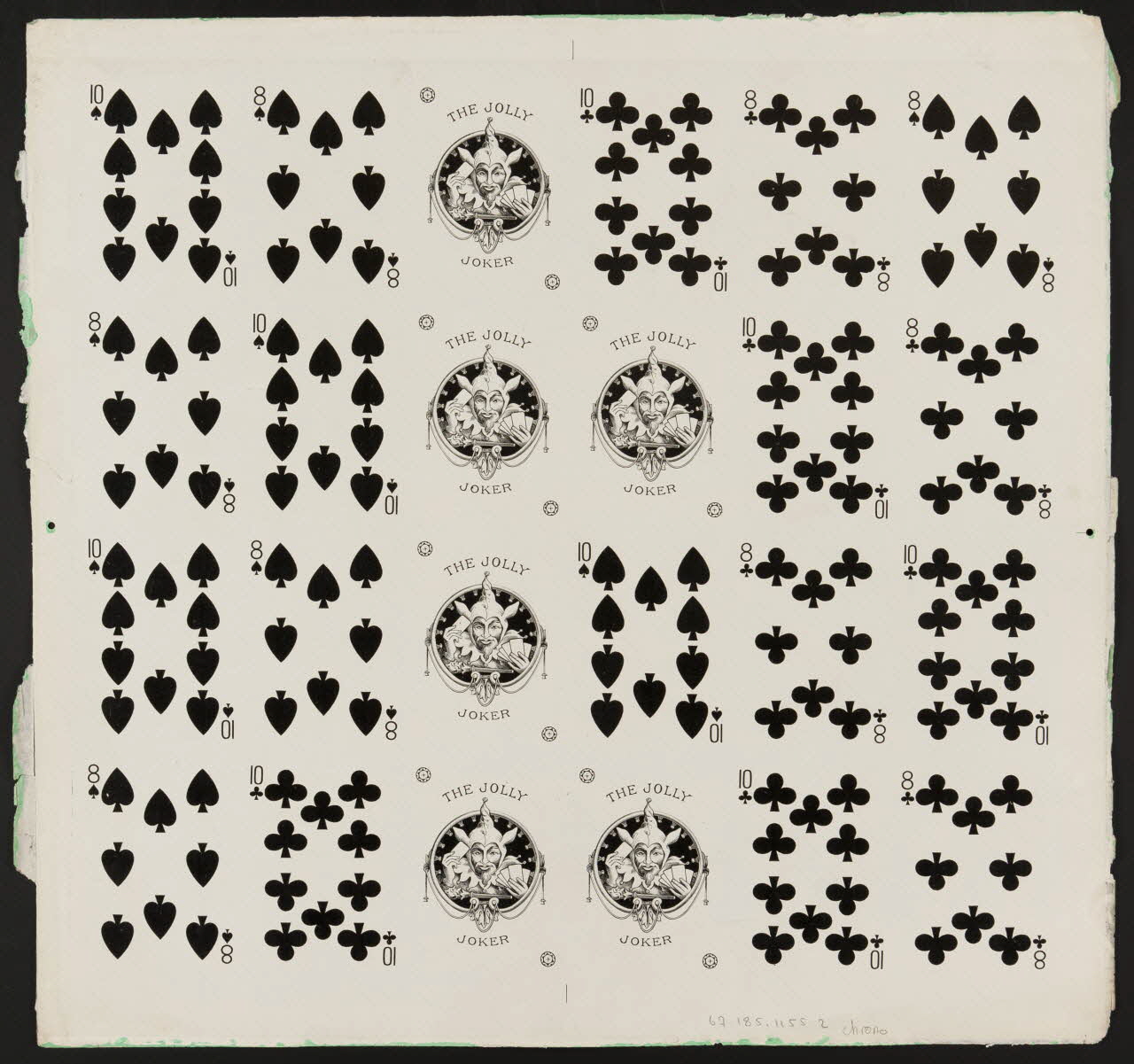 estampe Cartes à jouer 1967.185.1155.2 Photo