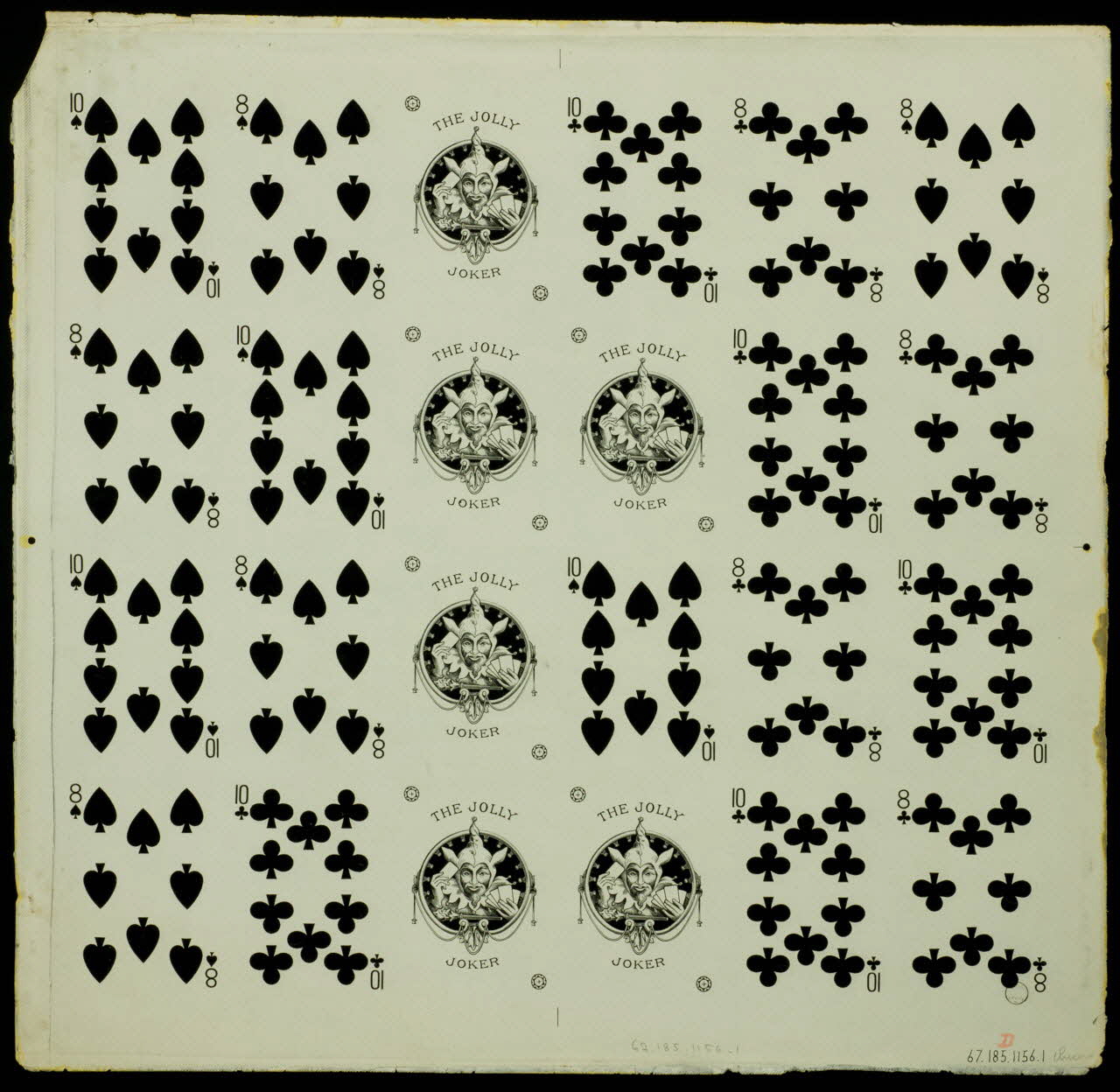 estampe Cartes à jouer 1967.185.1156.1 Photo