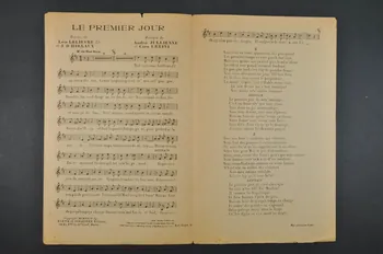 Ciro Urbini ; A. Julienne ; Léo Fils Lelièvre ; J. D' Hirlaux ; Dalmais ; Evette & Schaeffer ; Evette; chanson petit format Île-de-France, France 1924 1965.176.5 Photo Mucem
