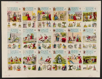 estampe Cartes de prédiction 1967.185.1221 Photo