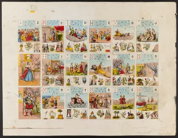 estampe Cartes de prédiction 1967.185.1225.1 Photo
