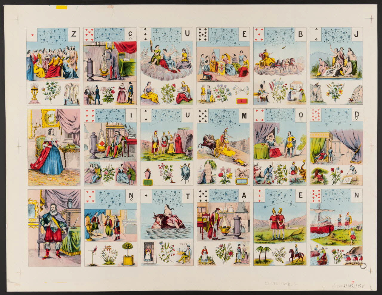 estampe Cartes de prédiction 1967.185.1225.2 Photo