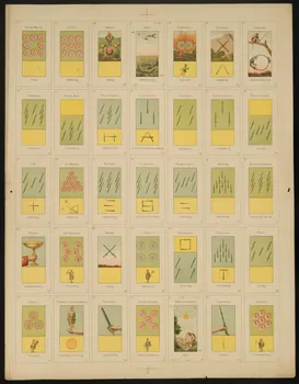 estampe Cartes de tarot divinatoire 1967.185.1241.4 Photo