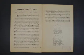 chanson petit format 1966.190.76  Photo Mucem