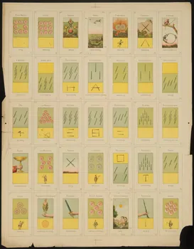 estampe Cartes de tarot divinatoire 1967.185.1241.6 Photo