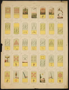 estampe Cartes de tarot divinatoire 1967.185.1241.7 Photo