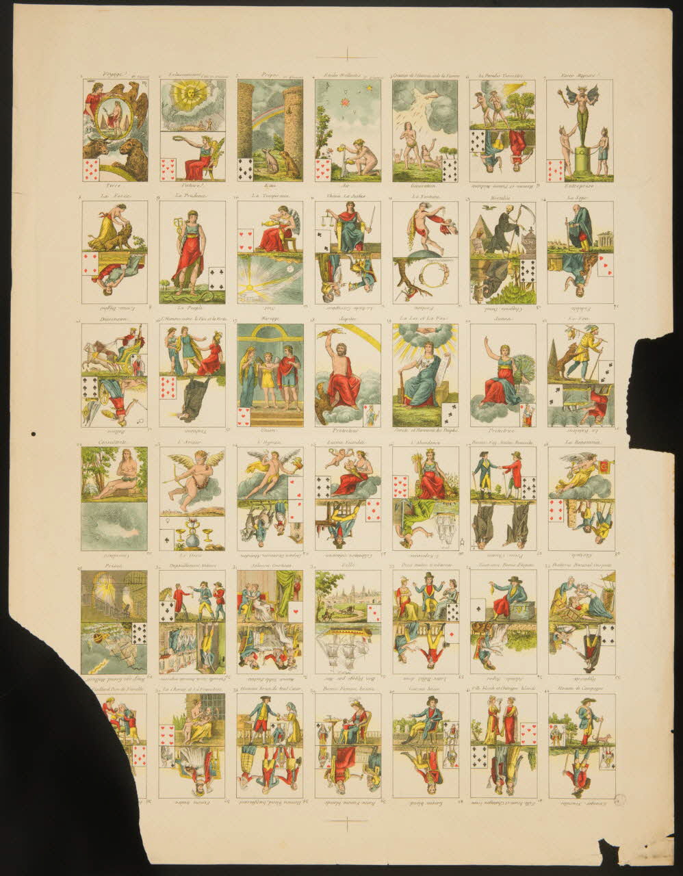 estampe Cartes à jouer 1967.185.1242 Photo