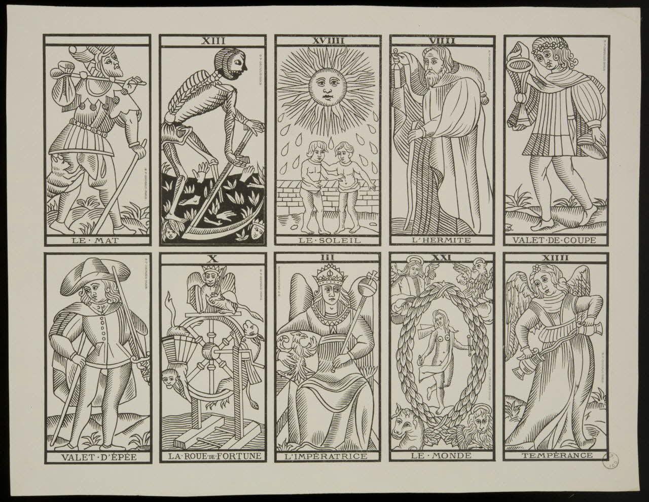estampe Jeu de cartes 1967.185.1245.1 Photo