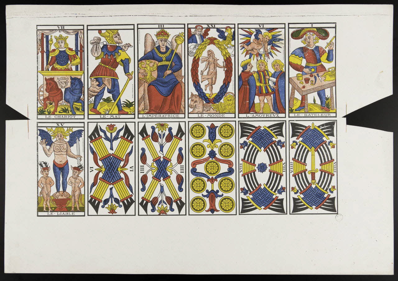 estampe Jeu de cartes 1967.185.1250.4 Photo