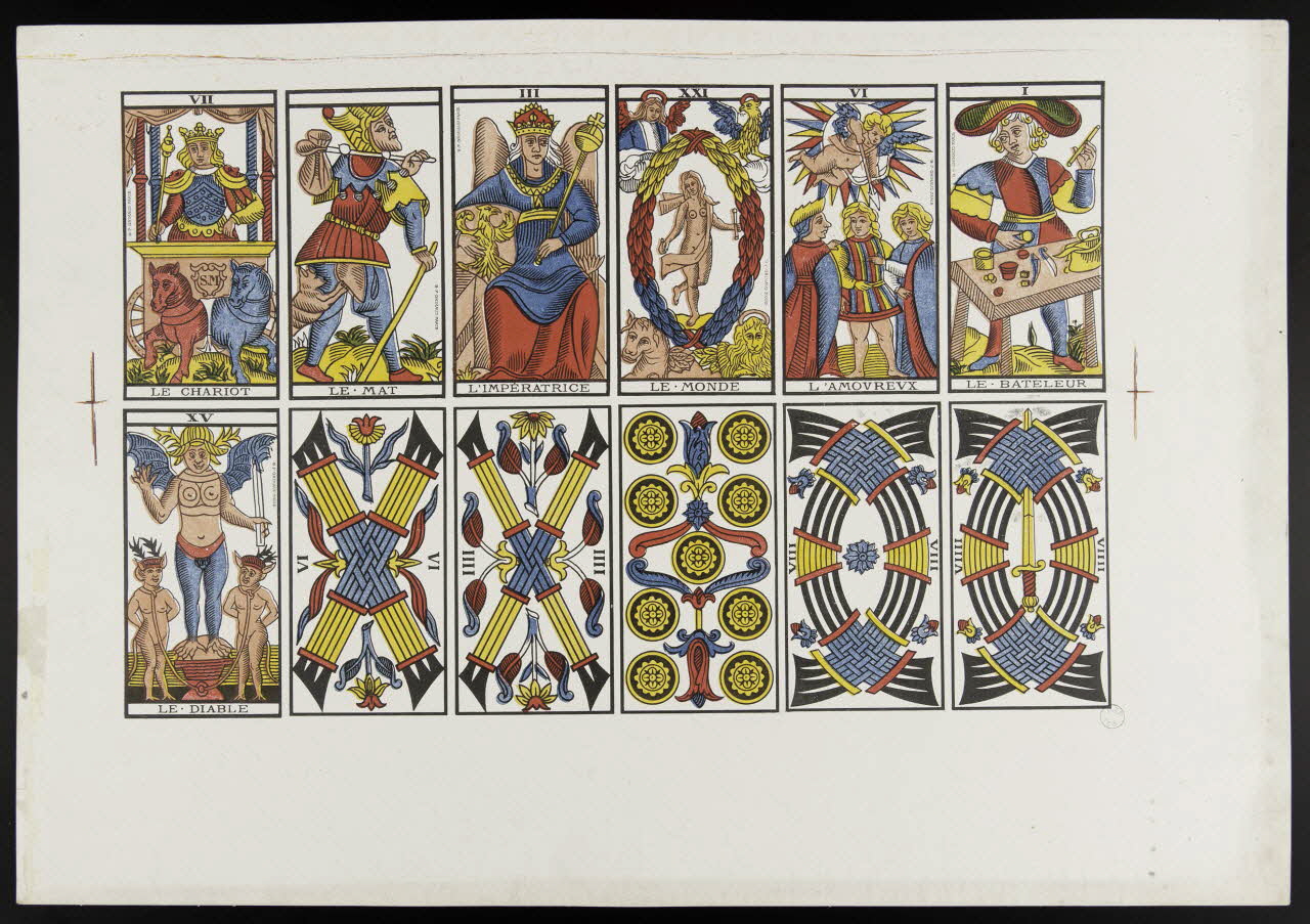 estampe Jeu de cartes 1967.185.1250.5 Photo
