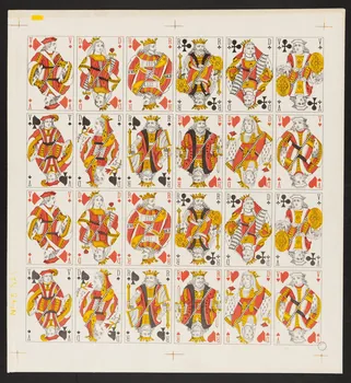 estampe Cartes à jouer 1967.185.1296  Photo