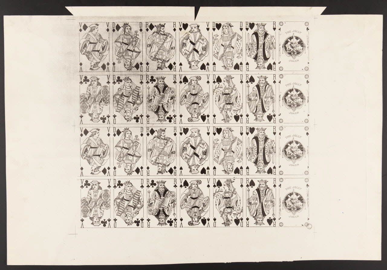estampe Cartes à jouer 1967.185.1302  Photo