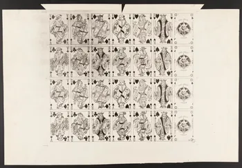 estampe Cartes à jouer 1967.185.1302  Photo