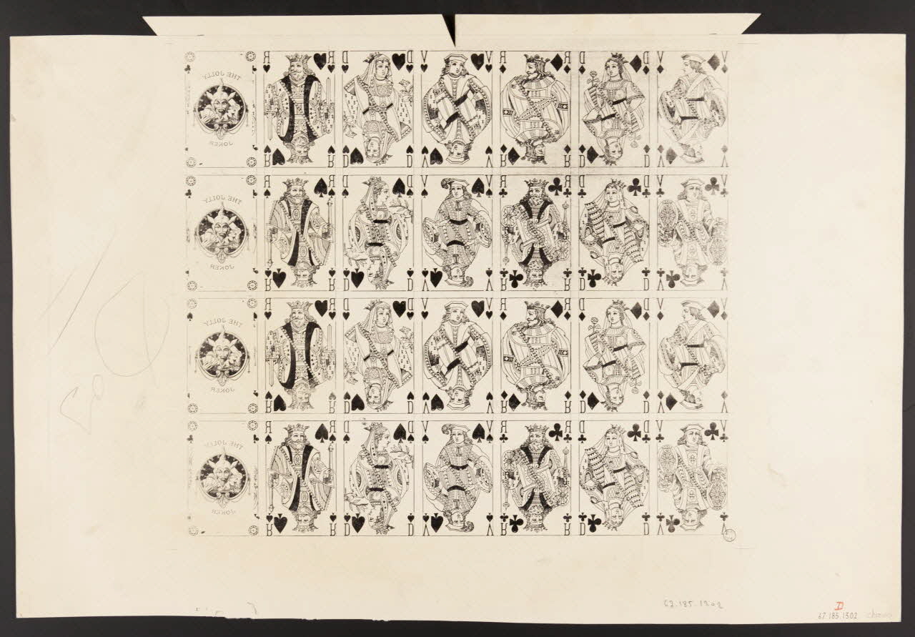 estampe Cartes à jouer 1967.185.1302 Photo