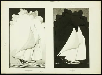 dessin Voiliers 1967.185.1343 Photo