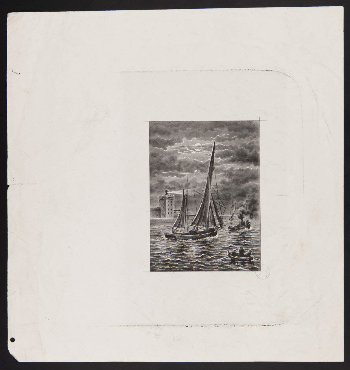 estampe Navigation de nuit 1967.185.1347 Photo