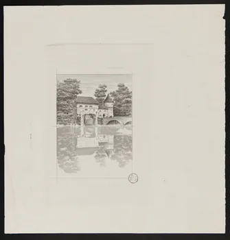 estampe Moulin à eau. 1967.185.1348.1  Photo