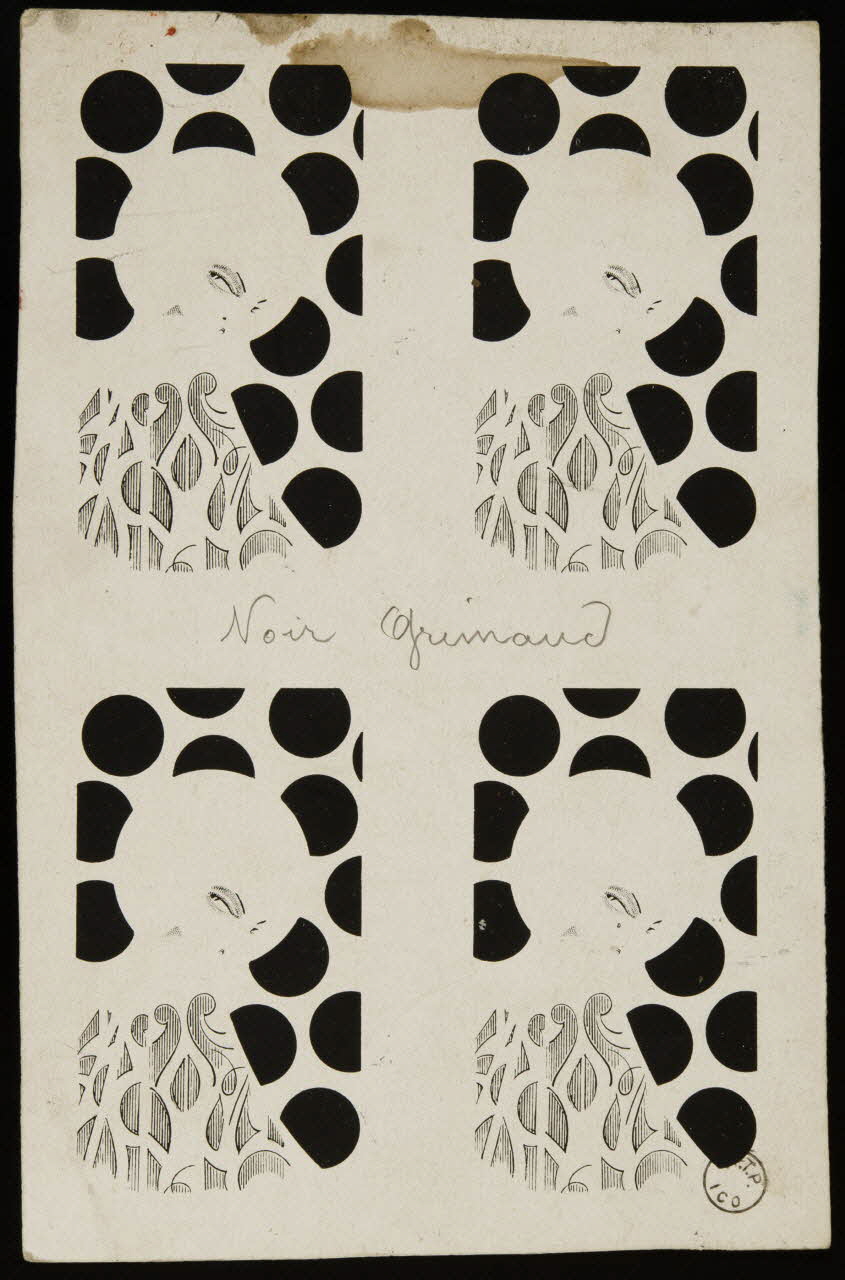 estampe Noir Grimaud 1967.185.1360 Photo