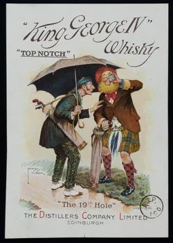 estampe "King George IV"  Whisky 1967.185.1370 Photo