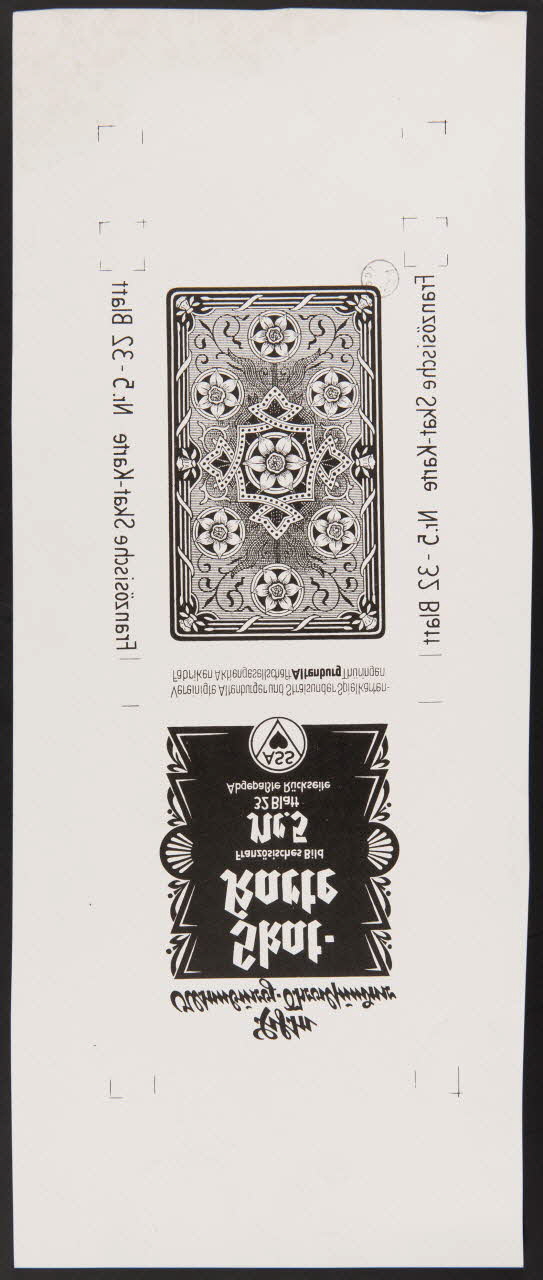 estampe Revers de carte 1967.185.1375 Photo