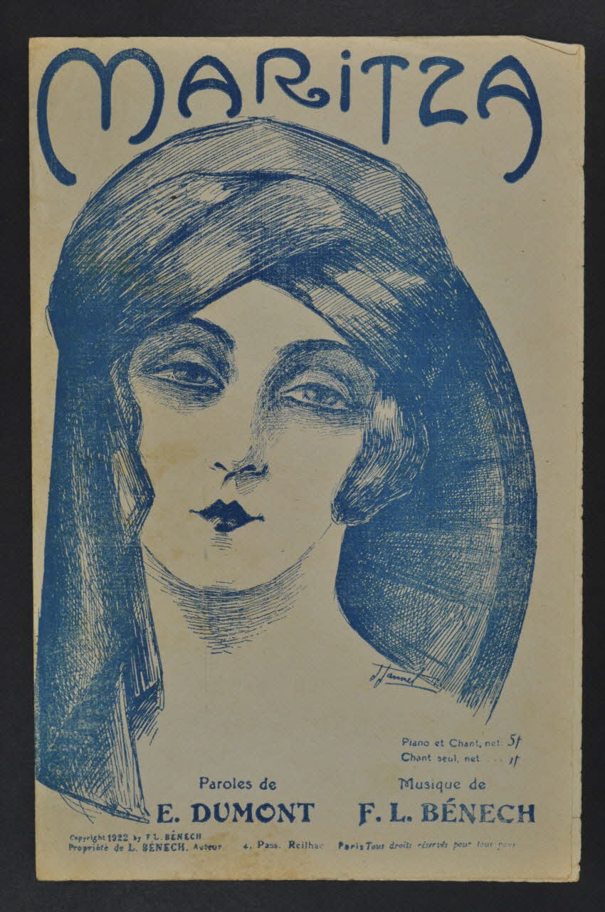 chanson petit format 1966.190.9 Photo Mucem