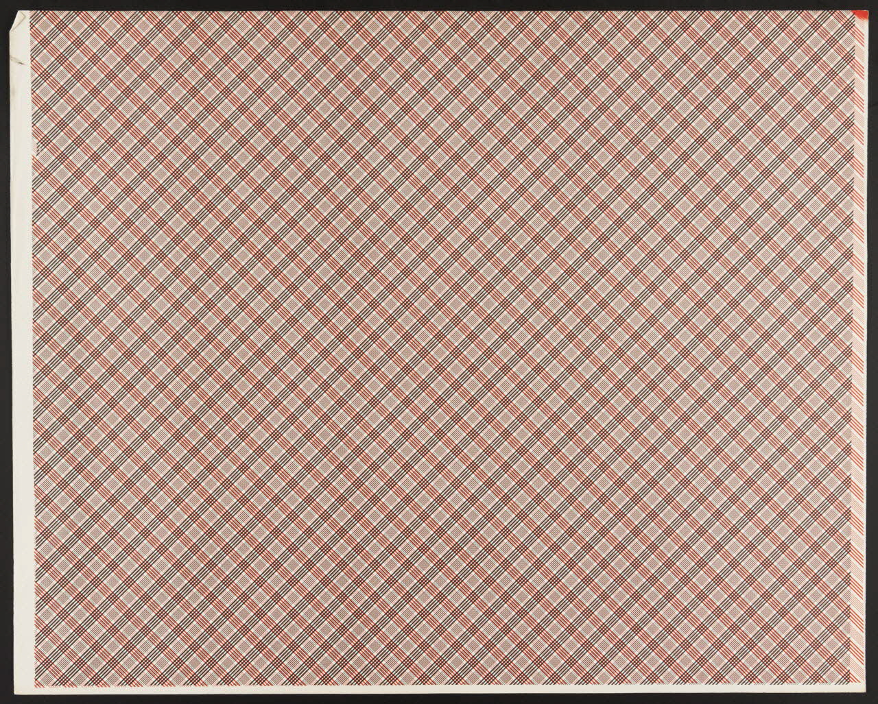 estampe Motifs pour le revers des cartes à jouer 1967.185.1396.3 Photo