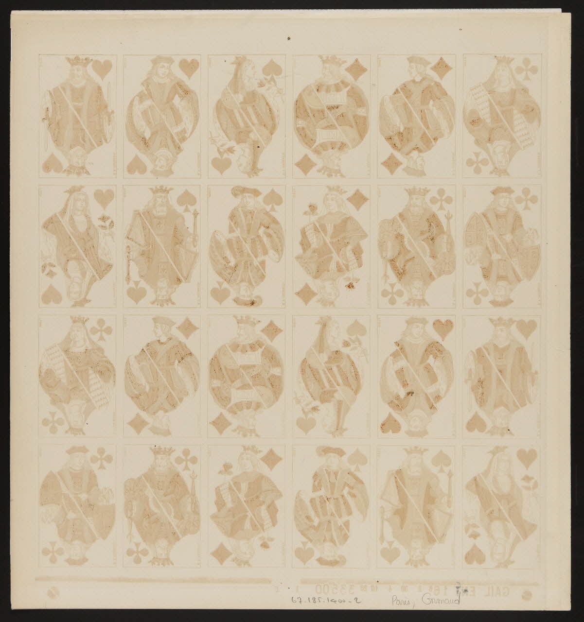 estampe Cartes 1967.185.1400.2 Photo