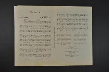 chanson petit format 1966.190.9  Photo Mucem