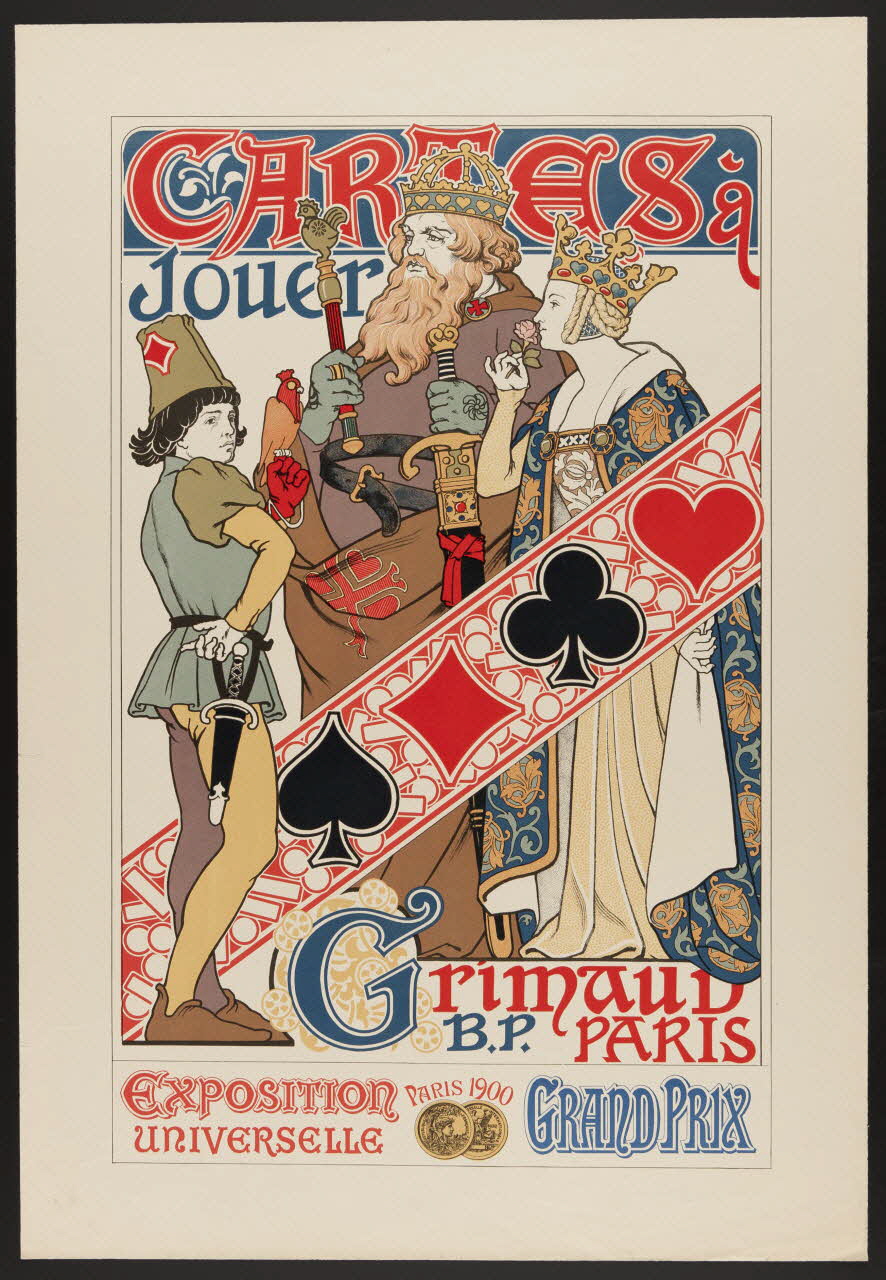 estampe CARTES à  Jouer 1967.185.1423.1 Photo