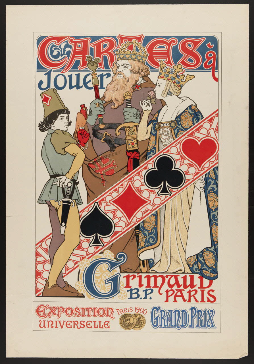 estampe CARTES à  Jouer 1967.185.1423.2 Photo