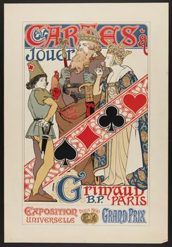 estampe CARTES à  Jouer 1967.185.1423.2  Photo