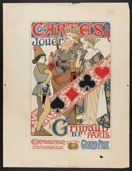 estampe CARTES à  Jouer 1967.185.1424.3  Photo