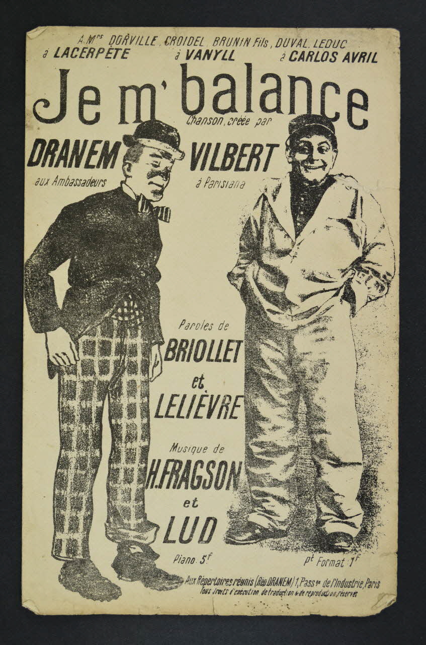 chanson petit format 1966.190.91 Photo Mucem