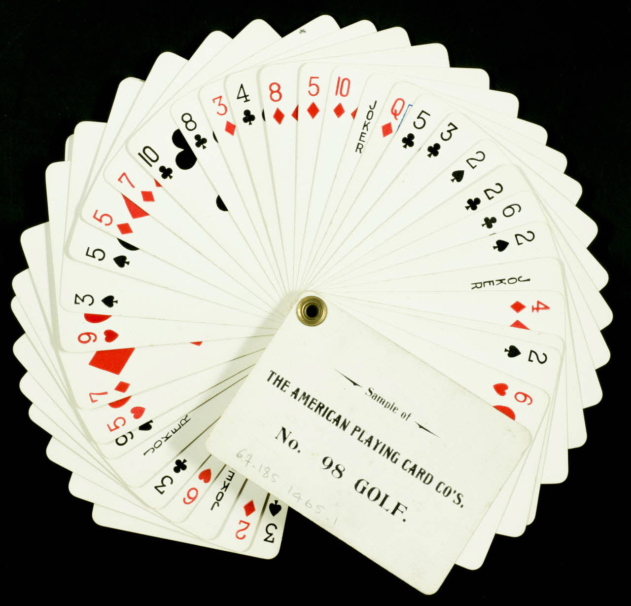cartes à jouer THE AMERICAN PLAYING CARD CO'S. 1967.185.1465 Photo