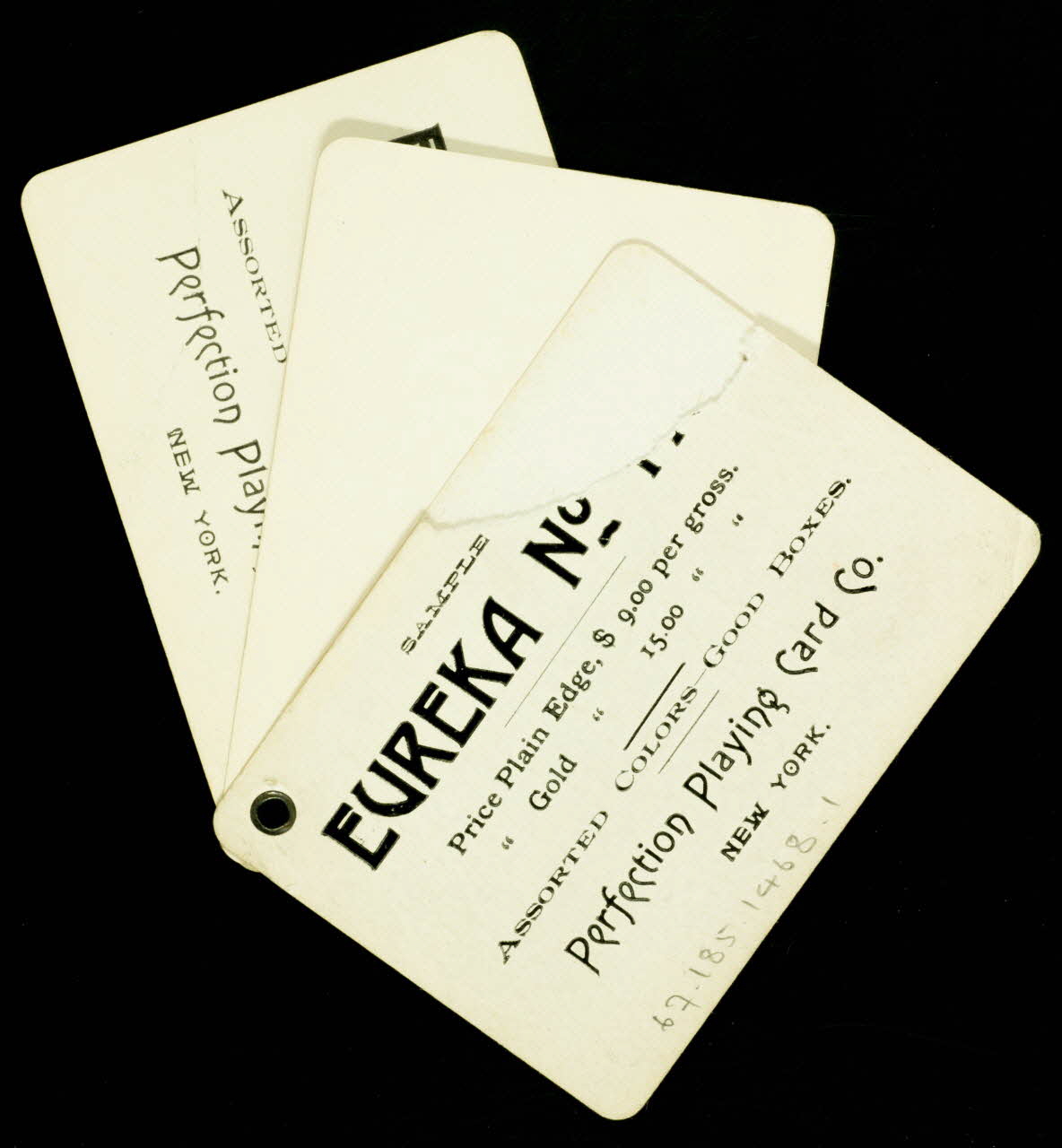 cartes à jouer EUREKA 1967.185.1468 Photo