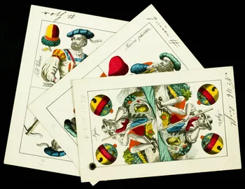 cartes à jouer Nuancier de cartes à jouer 1967.185.1502 Photo