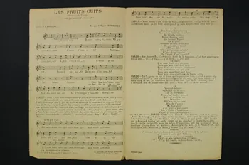 chanson petit format 1966.190.94 Photo Mucem
