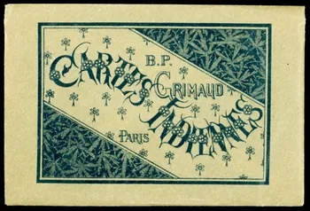 ENVELOPPE DE JEU DE CARTES CARTES INDIENNES 1967.185.1527  Photo